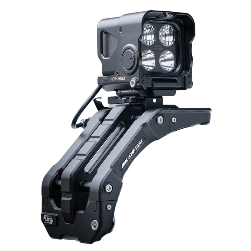 FURY LED Light Kit – Dual Hood Cowl & A-Pillar Mount for 2018-2025 Jeep Wrangler JL, Gladiator JT