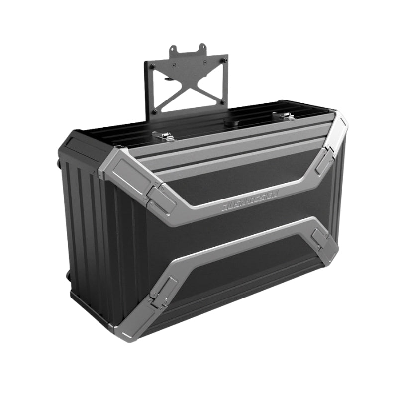 JUSN Tailgate Storage Toolbox Organizer with Foldable Table – 2 cubic feet for Jeep JK/JL