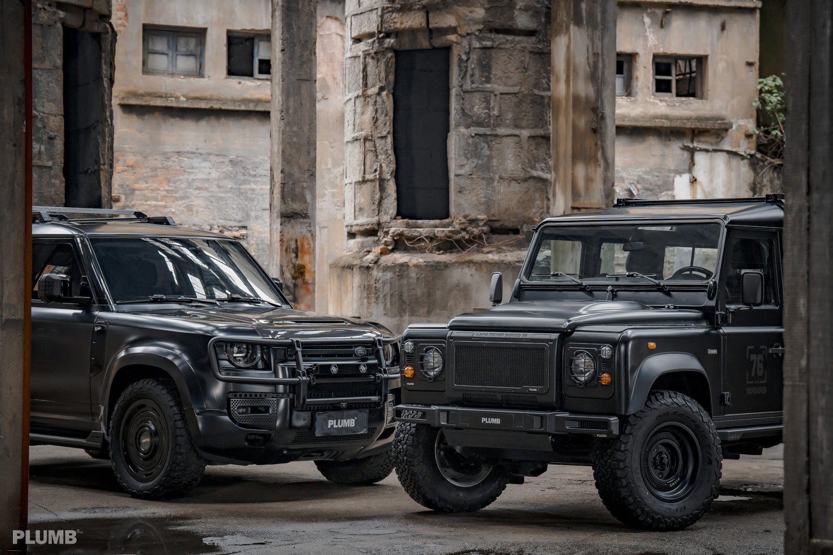 PLUMB: Elevate Your Land Rover Defender with Luxury and Style