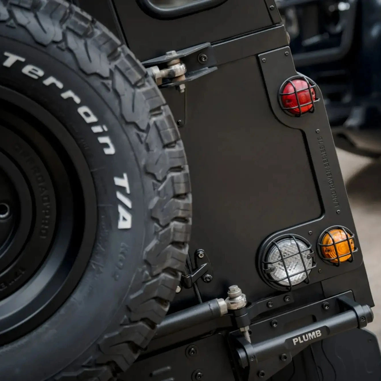PLUMB Series 76 Tail Light Guard for Land Rover Defender 90/110/130 (1990-2016) - Adventure 4x4 Works
