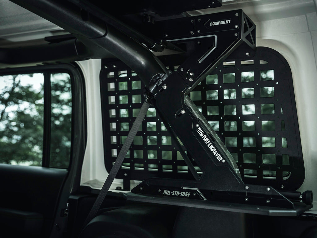 Fury Car Rack 2018-2023 Jeep Wrangler JL FURY Cargo Rack – Multi-Functional Aluminum