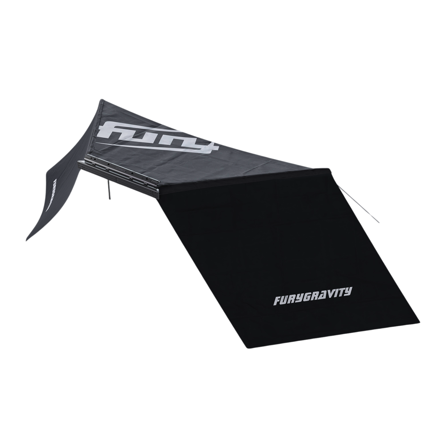 FURY Car Awning – Waterproof Oxford Cloth with UPF 50+ Sun Shade & Adjustable Aluminum Alloy Frame