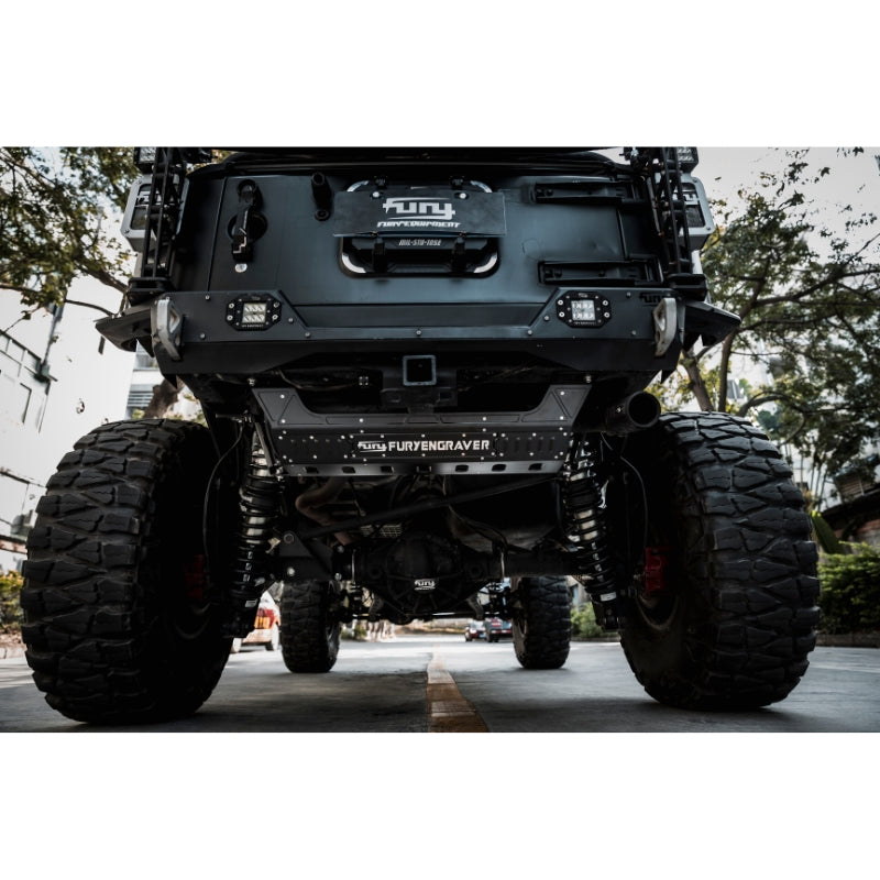 2007-2024 Jeep Wrangler JK & JL FURY Exhaust Guard – Premium Aluminum-Magnesium Alloy