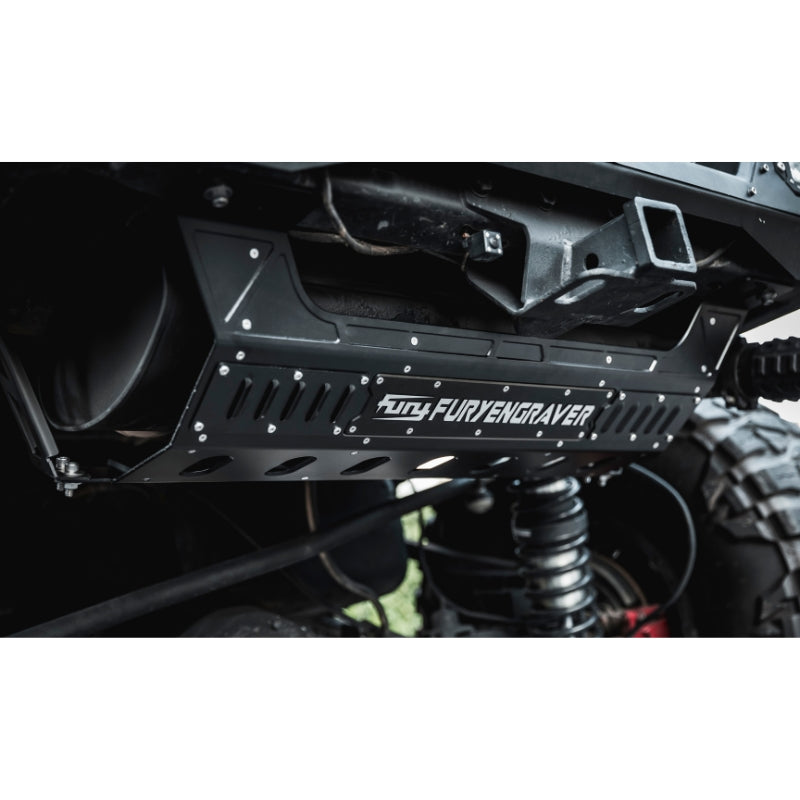 2007-2024 Jeep Wrangler JK & JL FURY Exhaust Guard – Premium Aluminum-Magnesium Alloy