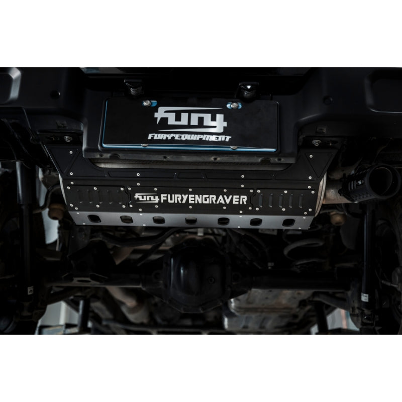 2007-2024 Jeep Wrangler JK & JL FURY Exhaust Guard – Premium Aluminum-Magnesium Alloy