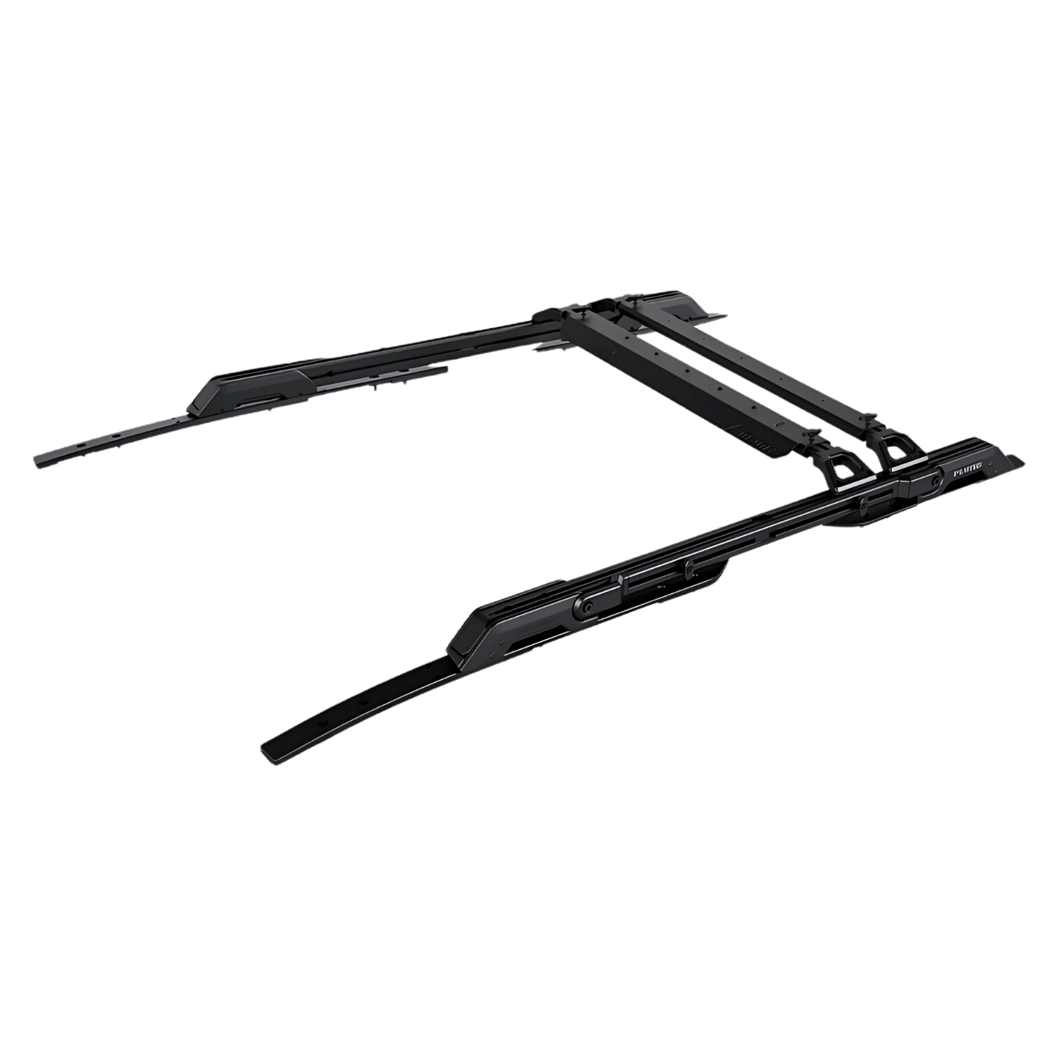 2020-2025 Land Rover Defender 90 PLUMB M-One Series Aluminum Adjustable Roof Rack with Wind Deflector