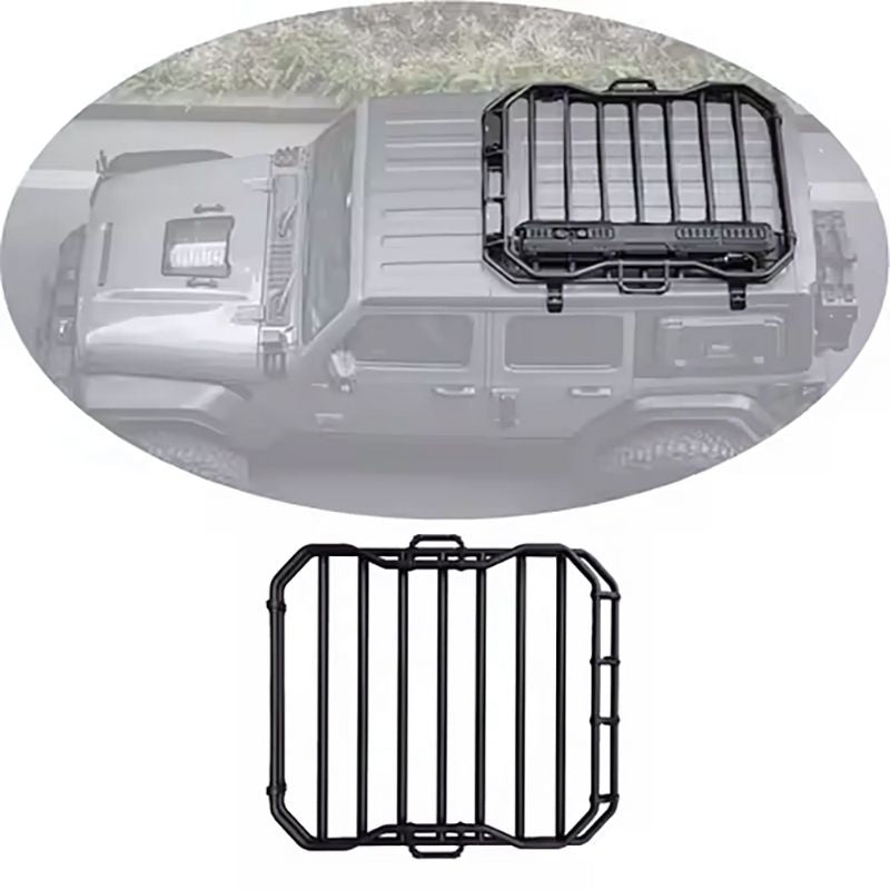 FURY Heavy Duty Roof Rack – Lightweight Aluminum Roof Cargo System for Jeep Wrangler JK/JL/Gladiator JT