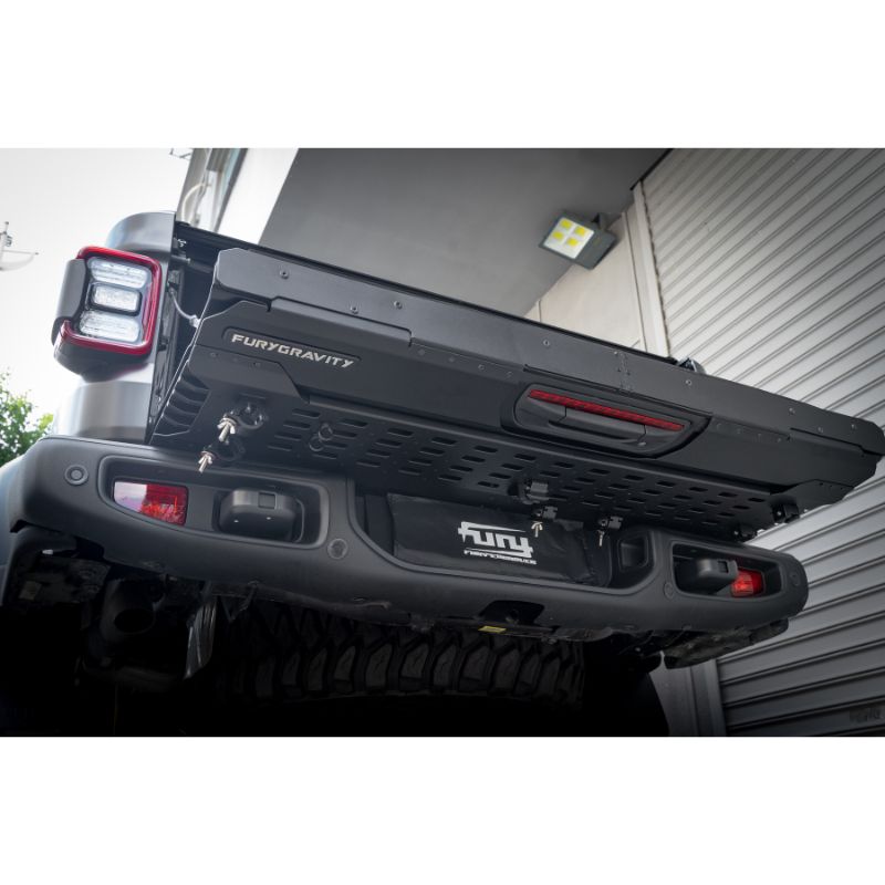 For 2020-2024 Jeep Gladiator JT FURY Tailgate MOLLE Panel – Aluminum Tool Organizer