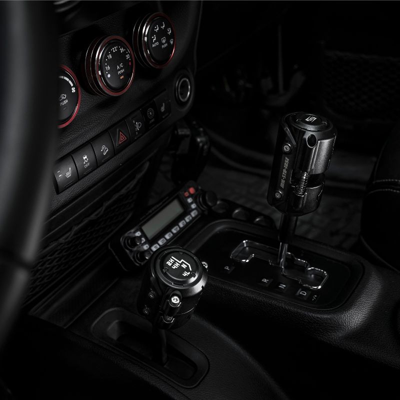 For Jeep Wrangler JL, Gladiator JT FURY Shifter Knob Set – Aluminum-Magnesium Alloy